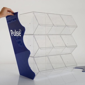 Rõ Ràng Acrylic Số Lượng Lớn Thực Phẩm Khô <span class=keywords><strong>Dispenser</strong></span> Cho Siêu Thị - Product Image 3