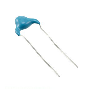 Authorized Distributor CAP CER 2200PF 250V RADIAL Through Hole DE1E3KX222MB4BL01 Radial Disc 2200 pF Ceramic Capacitor - Product Image 1