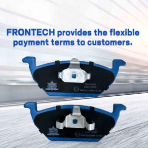 Frontech pour MG6 1.8T Plaquettes de frein arrière pour 2008 Peugeot 2008 2022 GM Benz W204 Toyota <span class=keywords><strong>CHR</strong></span> BMW <span class=keywords><strong>Honda</strong></span> Camry Audi Véhicules - Product Image 3