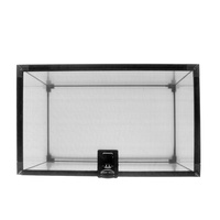 Aquarium en verre, terrarium, boîte d'élevage de poissons avec compte-gouttes, pinces et cage à escargots