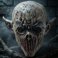 Masque intégral en latex monstre effrayant à peau usée, motif rayé de sang, pour cosplay effrayant – Grande Vente