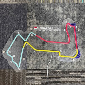 <span class=keywords><strong>Marina</strong></span> Bay Street Circuit Personnalisé LED Néon Acrylique Racing Panneau Publicitaire Décoratif pour Man Cave - Product Image 2