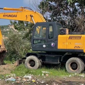 Excavadoras de Ruedas Usadas Importadas Originales con Precios Bajos, Pocas Horas de Uso y Rendimiento Superventas Hyundai 210w-7 - Product Image 2