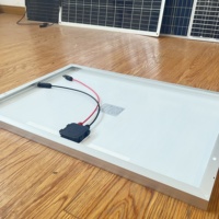 Panneau solaire monocristallin demi-cellule de type N à haute efficacité pour éclairage public 150W-200W