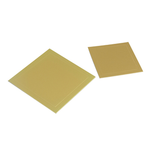 Hot bán tùy chỉnh dùng một lần Giấy Bánh Hội Đồng Quản trị dày lên Vàng vuông thiết kế cho Baking & Pastry công cụ - Product Image 5