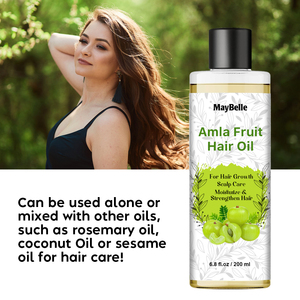 Aceite Capilar de Amla y Romero 100% Puro y Natural de 100 ml, Marca Privada, Mejora el Crecimiento del Cabello, Nutre el Cuero Cabelludo, Aceite Capilar de Amla al por Mayor - Product Image 5