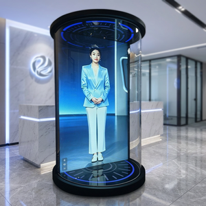 Écran transparent holographique 3D de 75 pouces, lecteur publicitaire avec prise en charge de la technologie tactile infrarouge et capacitive - Product Image 6