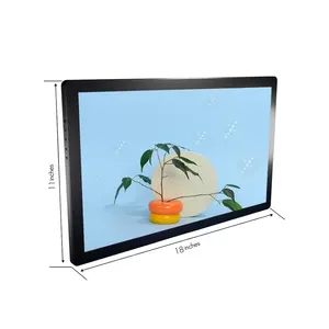 24 дюймовый комнатный рекламное табло с ЖК-дисплеем, играющий Digital Signage монитор Android настенный сенсорный экран