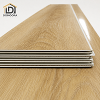 Domoora 6mm SPC Vinyl-Bodenbelag Wasserdicht Breite Dielen Umweltfreundlich Rutschfest Klick-Vinylplanken für Innenräume und Villen