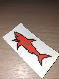 NUEVO 2026, Adhesivos de PVC con Diseño de Tiburón Estilo Italiano, Adhesivo Decorativo con Diseño de Tiburón Marino para Regalos Promocionales - Product Image 3