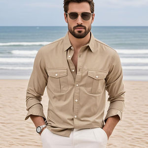 Camiseta Táctica Elástica Personalizada de Secado Rápido para Hombre, Camiseta Deportiva de Secado Rápido, Camiseta Táctica de Manga Larga para Hombre para Actividades al Aire Libre - Product Image 3