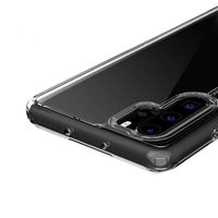 Funda para Teléfono Móvil con Soporte de Cámara Plegable, Estilo Ins, Transparente, Resistente a Golpes, de TPU+Acrílico PC Mate, Venta al Por Mayor de Fábrica