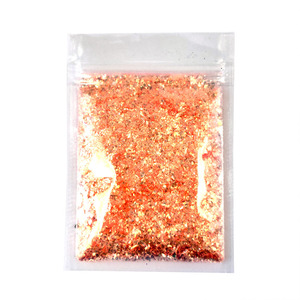Usine en gros paillettes en vrac 1kg bougies de noël or paillettes pièces - Product Image 5