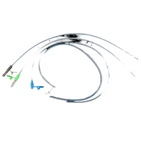 Tube d'alimentation nasogastrique à usage unique pour animaux de compagnie (chiens et chats), instrument vétérinaire de diagnostic et de soutien nutritionnel, en TPU, tailles 5FR-10FR