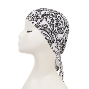 Bán Buôn Người Đàn Ông Phụ Nữ Thời Trang Durag Cotton In Ấn Nhiều <span class=keywords><strong>M</strong></span>àu Hat Biker Thể Thao Ngoài Trời Bandana Head Bọc Với Biểu Tượng Tùy Chỉnh - Product Image 5