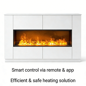 Cheminée à vapeur d'eau 3D, flamme artificielle décorative, sans chaleur, sûre pour la maison, le salon, le meuble TV, la décoration d'hôtel - Product Image 3