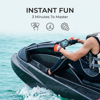 Jet Kart Aquatique Personnalisé d'Usine, Rechargeable au Lithium, 50 km/h, Contrôle Sûr et Sans Effort, en Fibre de Carbone, Bateau Rapide Compact pour Adulte
