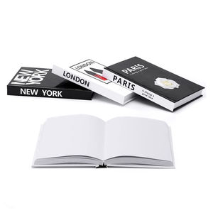 Juego de Libros Decorativos de Lujo, Libros de Tapa Dura para Decoración del Hogar, Libros Falsos para Exhibición, Impresión de Libros con Diseño Personalizado - Product Image 4