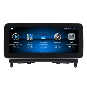 Mekede Snapdragon Android Nieuwste Systeem 10.25 Inch 12.5Inch Autoradio Voor Benz C W204 2008-2010 Ntg 4.0 Met 4G Lte Wifi Gps