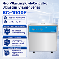 Limpiador Ultrasónico Mecánico KQ-1000E de 72L, 1000W, 40kHz, Lavadora Industrial de Piezas para Desengrasado de Motores Automotrices y Hardware