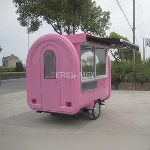 Chariot de nourriture mobile entièrement équipé pour la vente de hot-dogs, de collations et de glaces en cuisine, 2025 - Product Image 5