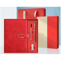 Carnet en cuir souple avec boucle en U PQ, coffret cadeau, carnet d'affaires en cuir personnalisé, carnets personnalisables, tissu écologique