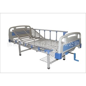เตียงผู้ป่วยแบบปรับได้ รุ่น HR-611 ยี่ห้อ Henry Manual Hospital Bed ผลิตจากสแตนเลส เหมาะสำหรับโรงพยาบาลและการดูแลผู้สูงอายุ - Product Image 2