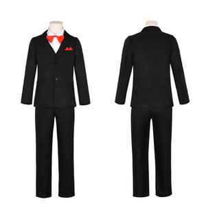 ชุดคอสเพลย์นักฆ่าจิ๊กซอว์ อนิเมะ <span class=keywords><strong>Saw</strong></span> 10 ชุดยูนิฟอร์มผู้ชาย เสื้อโค้ท เสื้อกั๊ก กางเกง ชุดปาร์ตี้ฮาโลวีน พร้อมหน้ากากสำหรับผู้ชาย - Product Image 1