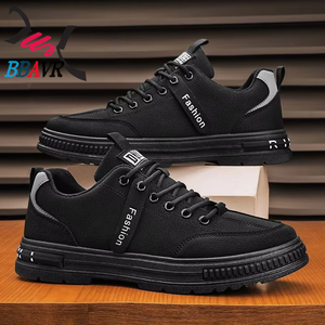 Zapatillas Deportivas de Primavera 2025 para Hombre, Transpirables, con Cordones, Antideslizantes, Combinables con Todo, Calzado de Trabajo, Calzado Laboral para Papá - Product Image 4