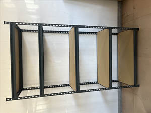 קיבולת 265 ק "ג/שכבה מתכווננת כבדה מחסן אחסון מדפים לערימה מדפים & מדפים המוסך - Product Image 5