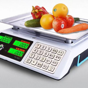 इलेक्ट्रॉनिक स्केल 30 किलोग्राम फल मूल्य पैमाने इलेक्ट्रॉनिक वजन थोक - Product Image 1