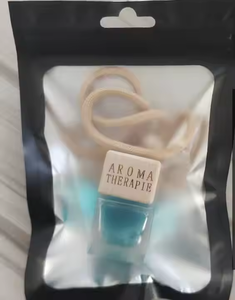 Offre Spéciale suspendu voiture arôme 8ml voiture diffuseur bouteille clair carré désodorisant pour voiture - Product Image 6