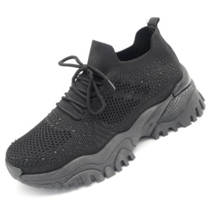 Nuevos estilos para Mujer Zapatos de mujer Cordones Urbanas Mujer Suave Flexible Urbano <span class=keywords><strong>Casual</strong></span> Zapatos cómodos - Product Image 3