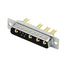ขั้วต่อสายไฟกำลังสูง 9W4 แบบตัวผู้ชนิดบัดกรี รองรับกระแสสูง - Product Image 1