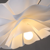 Lustres nordiques et lampes suspendues lustre pour la maison japonaise chambre fleur suspension