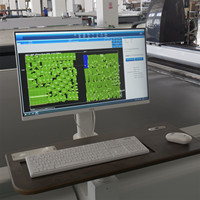 Machine automatique intelligente pour couper les sous-vêtements en dentelle et les rideaux multicouches Produit de composition