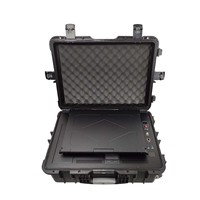 GY06 Châssis industriel portable Best-seller 2025 Étui multi-écrans avec trois écrans de 17.3 pouces et clavier
