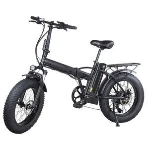 E Bike Folding 7 Speed 20 Inch 48v 500w Folding Electric Bike High Aluminum Alloy Ebike