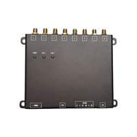Lector RFID UHF Fijo de 8 Puertos, 860-960MHz, Módulo de Chip Impinj E710, Velocidad de Lectura de Múltiples Etiquetas Integrada de 1000 Etiquetas/Segundo, Alcance de Lectura de 35m