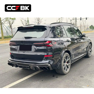 Difusor de Parachoques Trasero Inferior Estilo LD de Fibra de Carbono Seca con Luz de Freno LED para <span class=keywords><strong>BMW</strong></span> <span class=keywords><strong>X5</strong></span> G05 <span class=keywords><strong>M</strong></span> Sport LCI <span class=keywords><strong>50i</strong></span> 60i 2023-2026, 51125A7E713 - Product Image 5