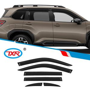 Deflectores de ventana negros Calidad Sun Rian Shield Protección Auto Accesorios Visera de puerta para Subaru <span class=keywords><strong>Forester</strong></span> 2025- - Product Image 4