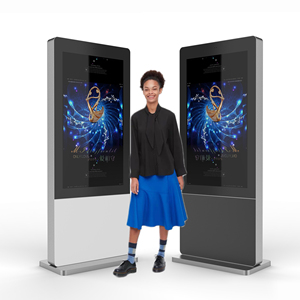 43/49/55 inch Hot Bán ngoài trời tương tác kiosk LCD signage Totem tầng đứng màn hình cảm ứng quảng cáo kỹ thuật số Bảng hiển thị - Product Image 3
