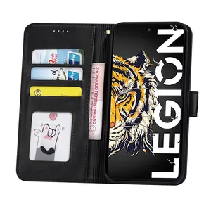 Multifunction Leather Wallet Flip Phone Case Fo Lenovo Legion Y90 Y70 with Photo Frame Kickstand PU Protective Cover