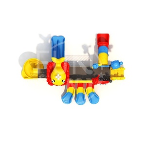 Toboggan de jeu extérieur modulaire professionnel personnalisable pour enfants, destiné aux grossistes mondiaux et aux centres de jeux de maternelle - Product Image 2