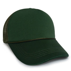 Casquette Trucker en Mousse Premium en Gros, Impression et Broderie Personnalisées du Logo, Casquettes Hiblan Unies à 5 Panneaux, Casquette de Pêche Tendance - Product Image 3