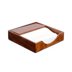 Fabulous design wooden napkin holder with premium quality customized size napkin holder for home hotel use - Product Image 1