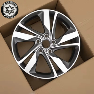 Nuovi Cerchi Auto da 15/16/17 Pollici 5X114.3 4x100 in Alluminio Nero Design a Rete Ruote in Lega 40mm - Product Image 1