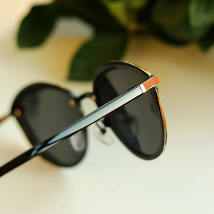 LMA 8705 Luxury Women Ins Cat Eye Metal Shades Brand UV400 Eyewear Vintage Square Men High Quality Custom Logo <b>Sunglasses</b> 2025 - Product Image 2