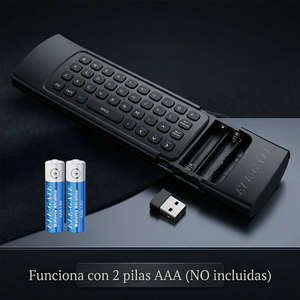 รีโมทเมาส์อากาศ Ele-Gate พร้อมคีย์บอร์ดไร้สายขนาดเล็ก 2.4G 3 in 1 สำหรับพีซีและทีวีบ็อกซ์ - Product Image 4