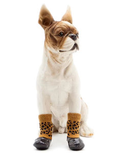 Bottes pour animaux de compagnie, respirantes, imperméables, chaussures de neige pour chien avec bandes réfléchissantes et semelle antidérapante robuste pour une utilisation en extérieur - Product Image 1